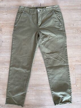rag & bone Olive Green Straight Chino Pants